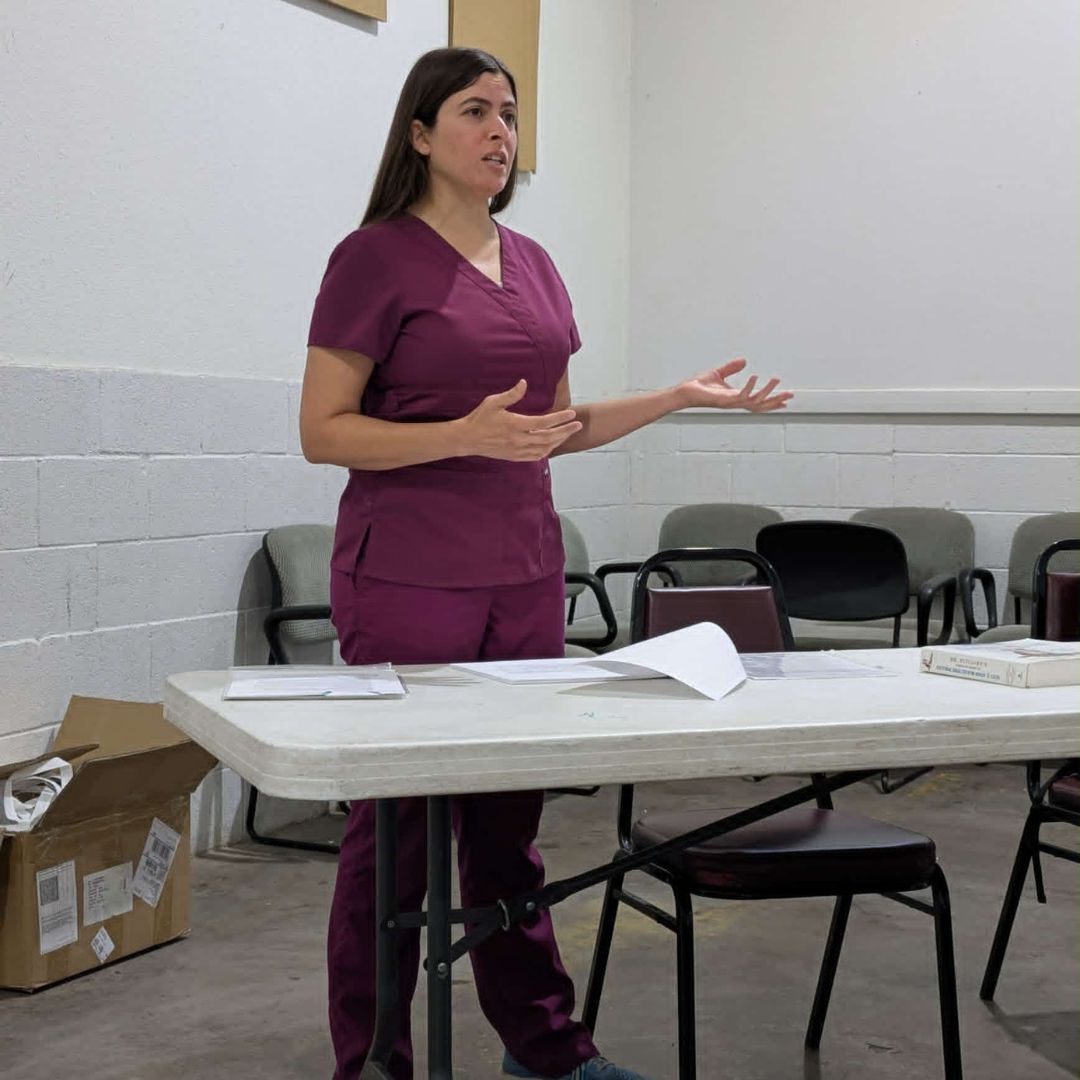 Dr. May Speaking in Paulden